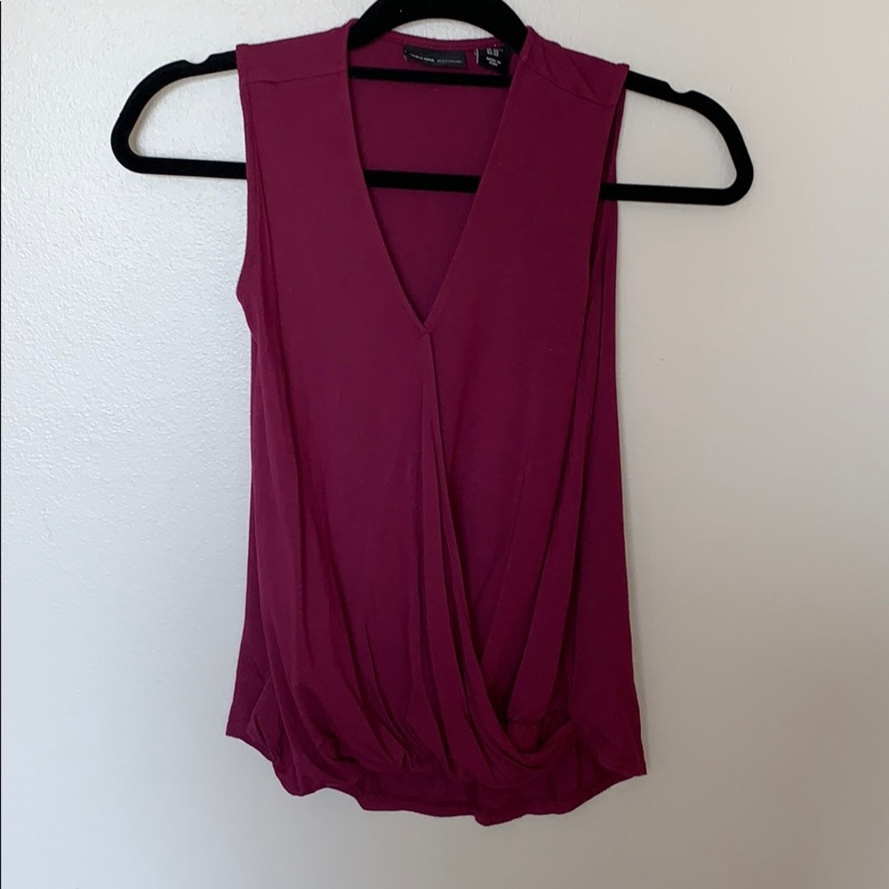 Maroon blouse